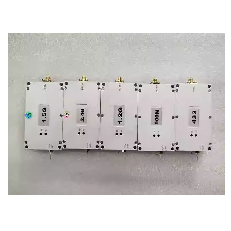 433M 900M 1.2G 1.5G 2.4G 5.2G 5.8G Drone Module WiFi Module Power Amplifier Module 30W
433M 900M 1.2G 1.5G 2.4G 5.2G 5.8G Drone Module WiFi Module Power Amplifier Module 30W