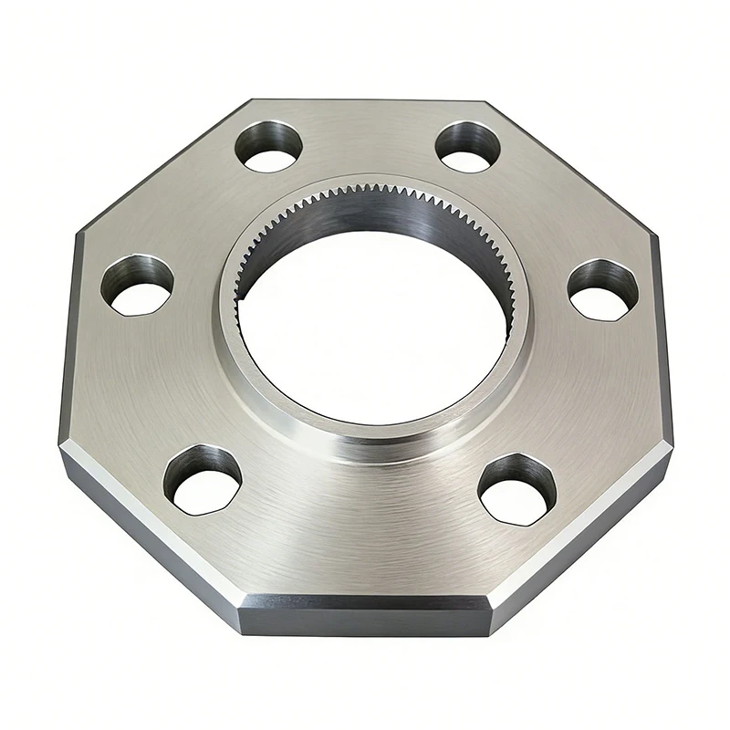 High Quality CNC Machining Turning Parts Precision 5-Axis CNC Milled Stainless Steel Flange | Internal Gear Teeth
High Quality CNC Machining Turning Parts Precision 5-Axis CNC Milled Stainless Steel Flange | Internal Gear Teeth