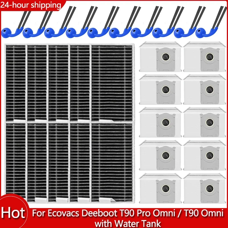 Compatible for ( Ecovacs Deeboot T90 Pro Omni / T90 Omni - with Water Tank ) Vacuum Parts Brush Filter Dust Bag Accessories
Compatible for ( Ecovacs Deeboot T90 Pro Omni / T90 Omni - with Water Tank ) Vacuum Parts Brush Filter Dust Bag Accessories