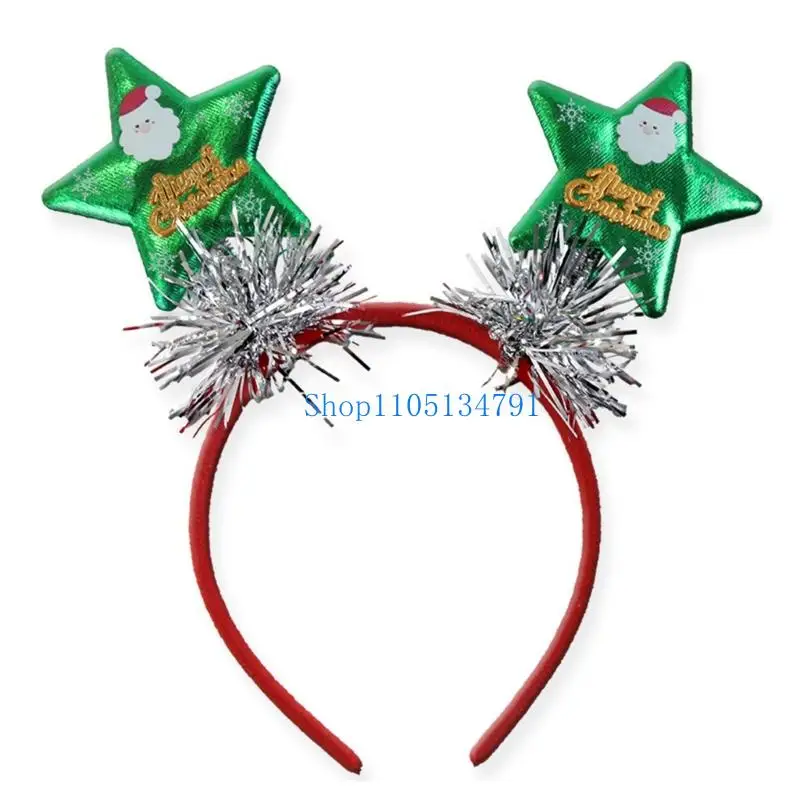 98km Christmas Hairband For Kids With Star Plastic Hairband For Holiday Parties Family Gathering Celebration
98km Christmas Hairband For Kids With Star Plastic Hairband For Holiday Parties Family Gathering Celebration