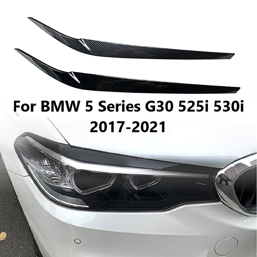 Car Front Headlight Eyebrow for BMW 5 Series G30 525i 530i 2017-2021 Eyelids Cover Trim Auto Accessories Aftermarket Parts
Car Front Headlight Eyebrow for BMW 5 Series G30 525i 530i 2017-2021 Eyelids Cover Trim Auto Accessories Aftermarket Parts