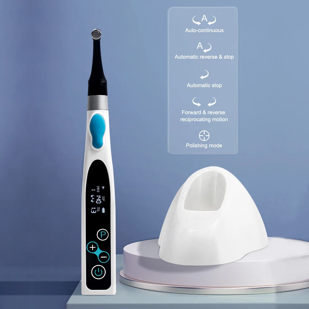 New 9 Programs Cordless Dental Endo Motor 16:1 Dental Reduction Contra Angle Dentistry Endodoncia Treatment Equipment Tools
New 9 Programs Cordless Dental Endo Motor 16:1 Dental Reduction Contra Angle Dentistry Endodoncia Treatment Equipment Tools