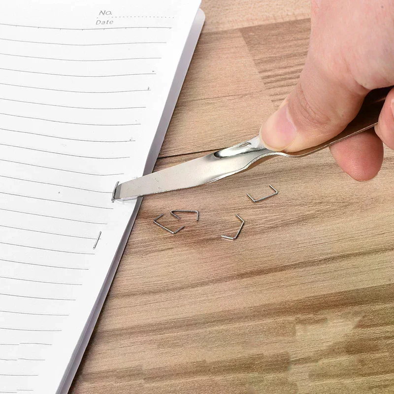 Multifunctional Portable Staple Remover Tool No Tear Push Style Staple Puller Staple Remover For Office Home
Multifunctional Portable Staple Remover Tool No Tear Push Style Staple Puller Staple Remover For Office Home