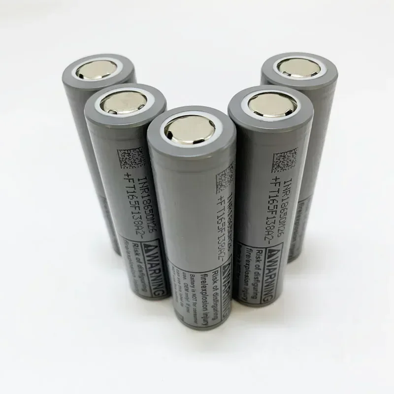 New 3.7V 2600mAh Rechargeable Lithium Battery INR18650-M26 Suitable for Electronic Products Such As Laser Pens and Flashlights
New 3.7V 2600mAh Rechargeable Lithium Battery INR18650-M26 Suitable for Electronic Products Such As Laser Pens and Flashlights