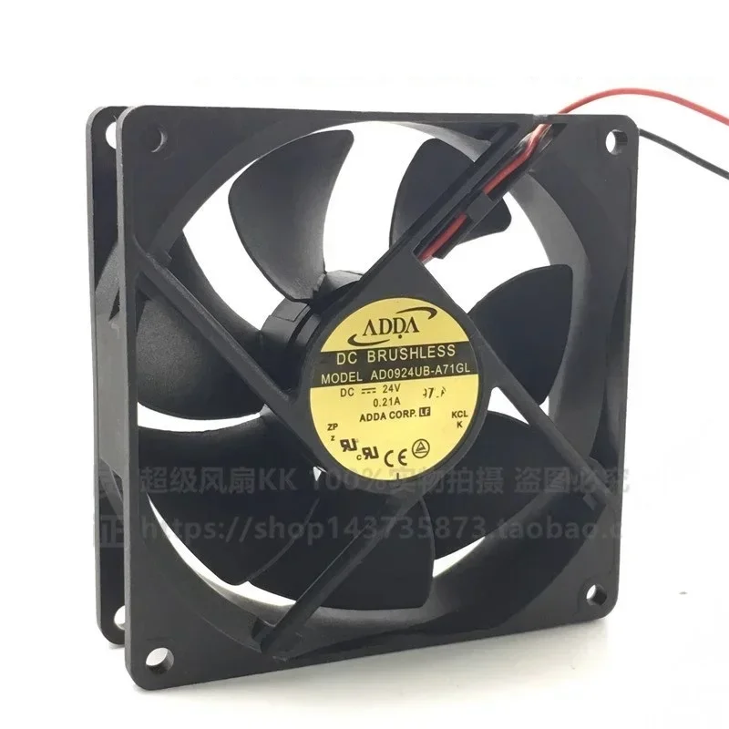 New CPU Cooler Fan for ADDA AD0924XB-A71GL 24V 0.21A 9cm Frequency Converter Cooling Fan 9025 92×92×25mm
New CPU Cooler Fan for ADDA AD0924XB-A71GL 24V 0.21A 9cm Frequency Converter Cooling Fan 9025 92×92×25mm