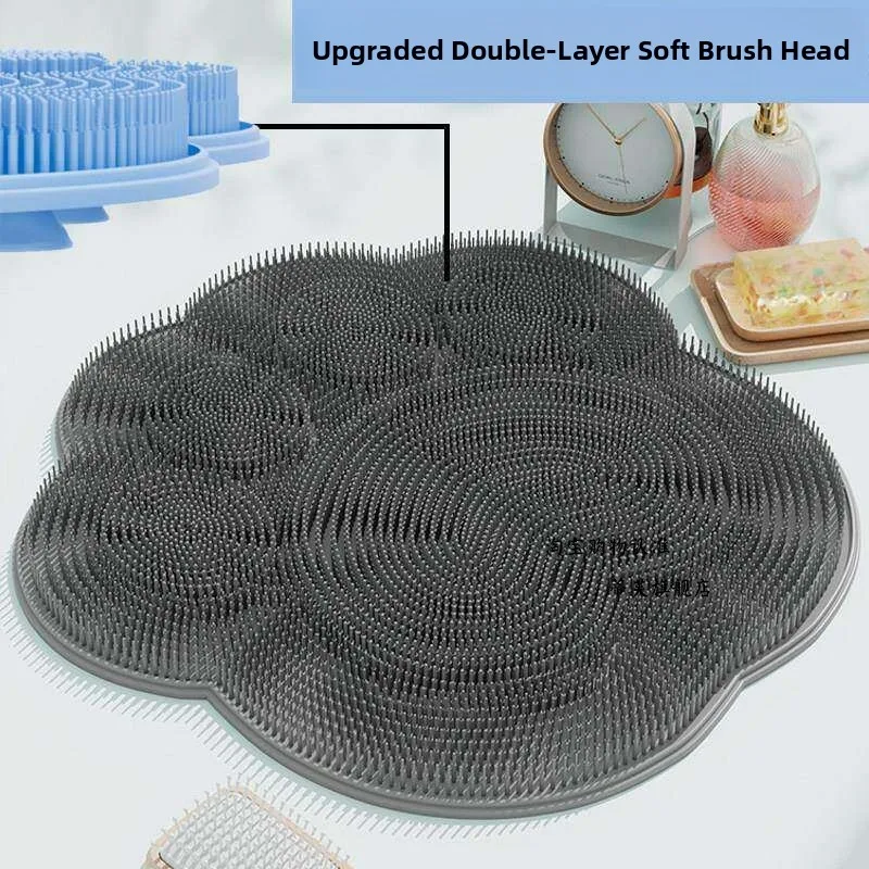 Lazy Person's Foot Scrubbing Mat Silicone Anti-Slip Bath Room Bathroom Foot Massage Tool Elderly Wash Foot Pad Skin Exfoliation
Lazy Person's Foot Scrubbing Mat Silicone Anti-Slip Bath Room Bathroom Foot Massage Tool Elderly Wash Foot Pad Skin Exfoliation