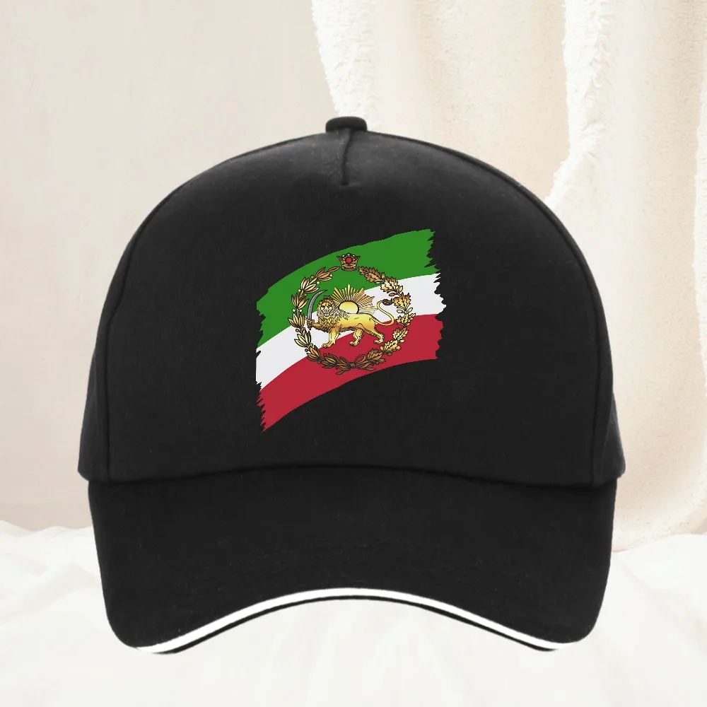 Iran Pahlavs flag with lion and crown Sun Baseball Cap Spring Men Women Design Hip Hop Hats Sunscreen Kpop Rock Baseball Caps
Iran Pahlavs flag with lion and crown Sun Baseball Cap Spring Men Women Design Hip Hop Hats Sunscreen Kpop Rock Baseball Caps