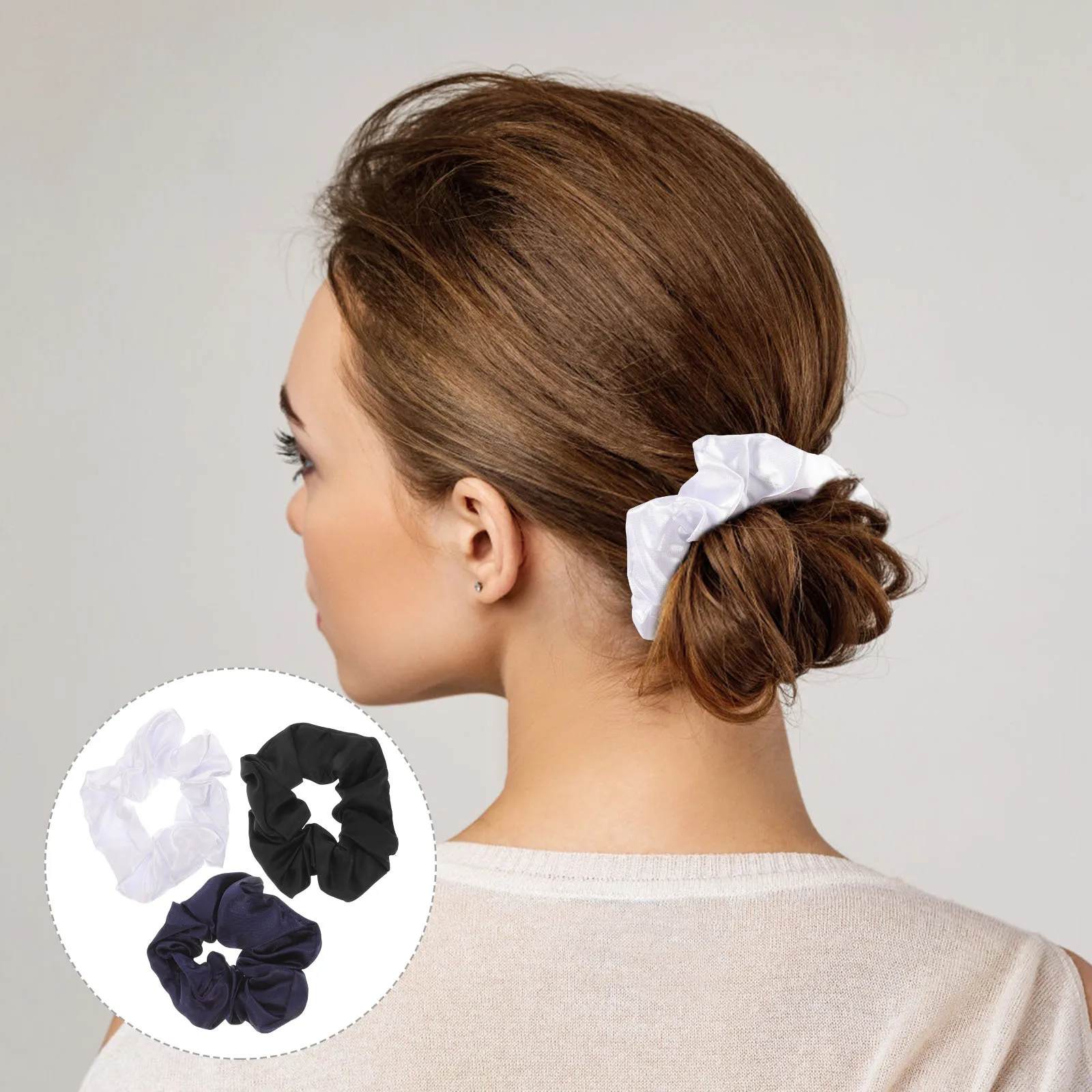 3Pcs High Quality Hair Scrunchies Ties Accessories Delicate Details Fine Workmanship Various Outfits Colors Styles
3Pcs High Quality Hair Scrunchies Ties Accessories Delicate Details Fine Workmanship Various Outfits Colors Styles
