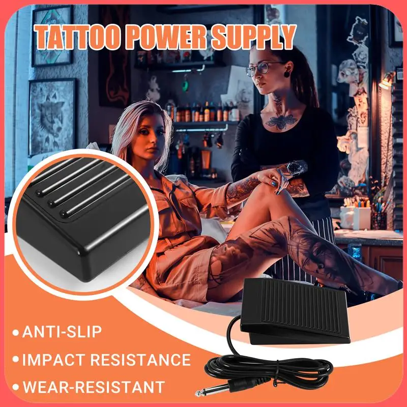AA89-Foot Switch Pedal For Power Supply Black Tattoo Machine Accessory Feet Tools
AA89-Foot Switch Pedal For Power Supply Black Tattoo Machine Accessory Feet Tools