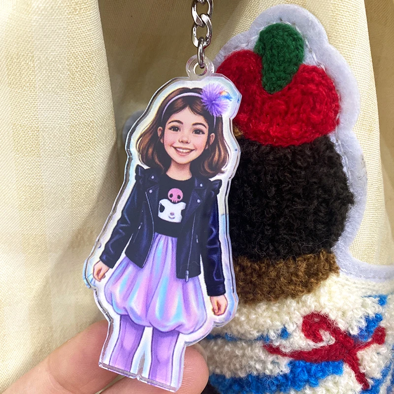 Acrylic Fashion Photo Cartoon Picture Print Customized Keychain Human Image Pet Dog Cat Personalized Keyring Gift Bag Charm
Acrylic Fashion Photo Cartoon Picture Print Customized Keychain Human Image Pet Dog Cat Personalized Keyring Gift Bag Charm