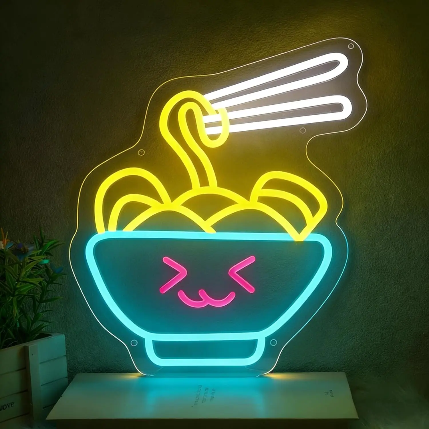Business Neon Sign USB Powered Noodles LED Neon Light Restaurant Billboard Grand Opening Art Wall Light Advertisement Board
Business Neon Sign USB Powered Noodles LED Neon Light Restaurant Billboard Grand Opening Art Wall Light Advertisement Board