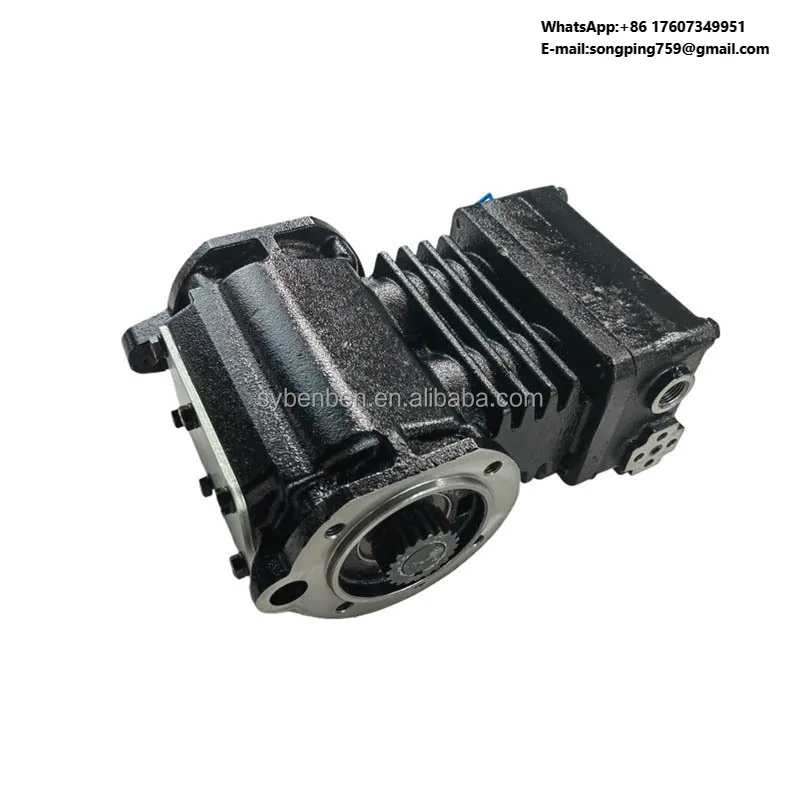 Factory Direct Sale 3069211 Air Compressor Assembly with Long Service Life for Heavy Duty Truck Engine Parts
Factory Direct Sale 3069211 Air Compressor Assembly with Long Service Life for Heavy Duty Truck Engine Parts