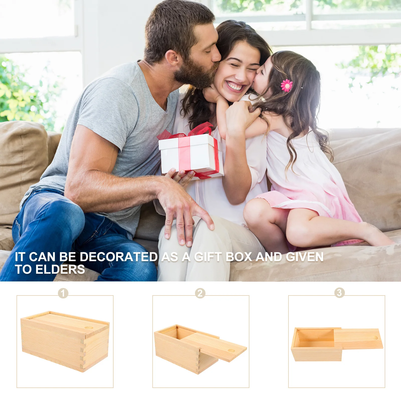 1Pcs Wooden Storage Box Simple Drawer Design Sundries Organizer Compact Storage Container for Stationery Cosmetics Small Tools
1Pcs Wooden Storage Box Simple Drawer Design Sundries Organizer Compact Storage Container for Stationery Cosmetics Small Tools