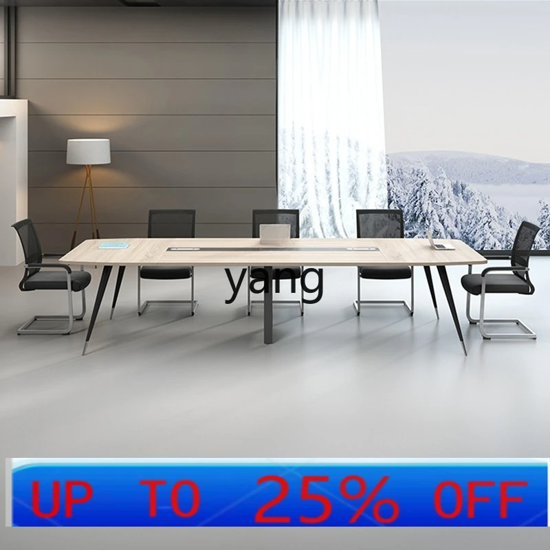 LMM simple modern conference table long table office small long table combination office furniture
LMM simple modern conference table long table office small long table combination office furniture