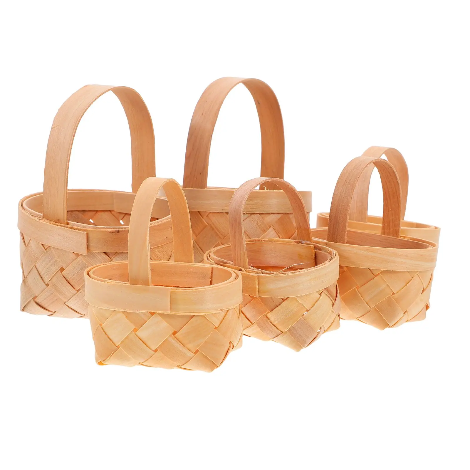 6 Pcs Mini Hand-woven Candy Baskets Beige Small Wedding Party Decorations Storage Toy Baskets Kitchen Multi-purpose
6 Pcs Mini Hand-woven Candy Baskets Beige Small Wedding Party Decorations Storage Toy Baskets Kitchen Multi-purpose