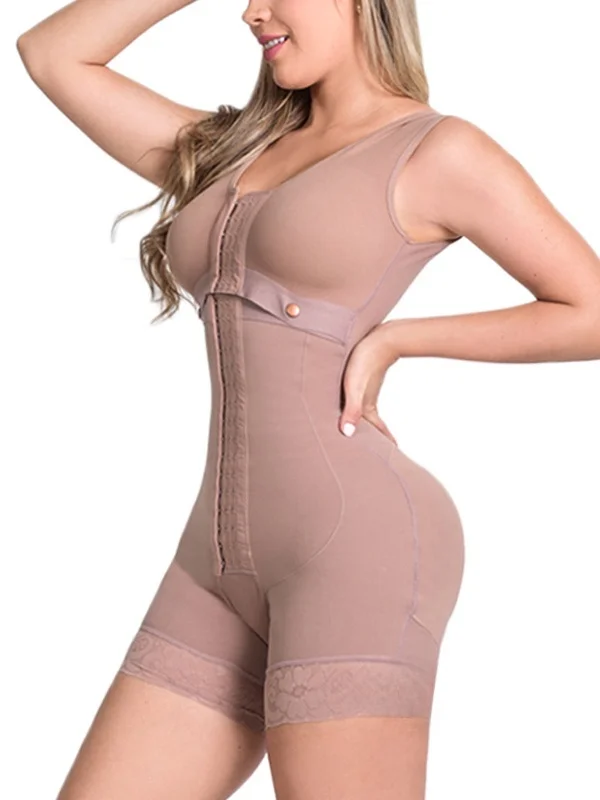 High Crion Full Body apewear with Hook And Eye Front Cleanfit Sle Tee-quarter Sve H Version for Women in Autumn
High Crion Full Body apewear with Hook And Eye Front Cleanfit Sle Tee-quarter Sve H Version for Women in Autumn