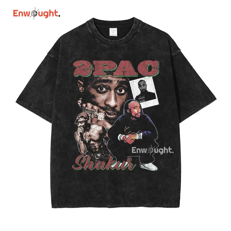 2Pac T Shirt Hip Hop Rapper Tupac Vintage Washed Tops Tees Oversized T-shirt Y2K DTG Print Short Sleeve Sweatshirts Men Cotton
2Pac T Shirt Hip Hop Rapper Tupac Vintage Washed Tops Tees Oversized T-shirt Y2K DTG Print Short Sleeve Sweatshirts Men Cotton