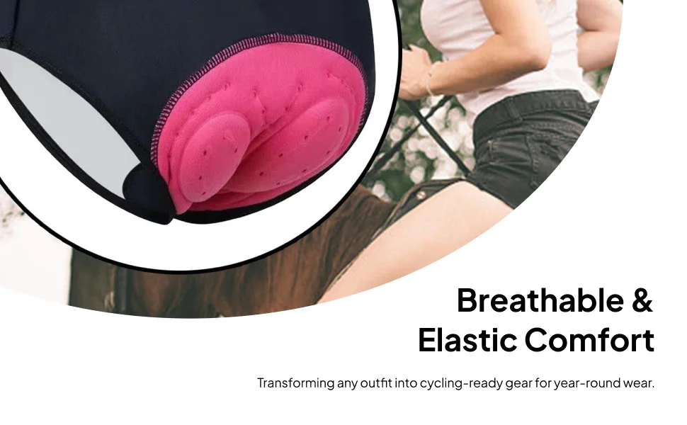 Women Cycling Underwear Padded Quick Dry Liner Bike Shorts Activewear Briefs for Mountain Biking and Road Cycling
Women Cycling Underwear Padded Quick Dry Liner Bike Shorts Activewear Briefs for Mountain Biking and Road Cycling