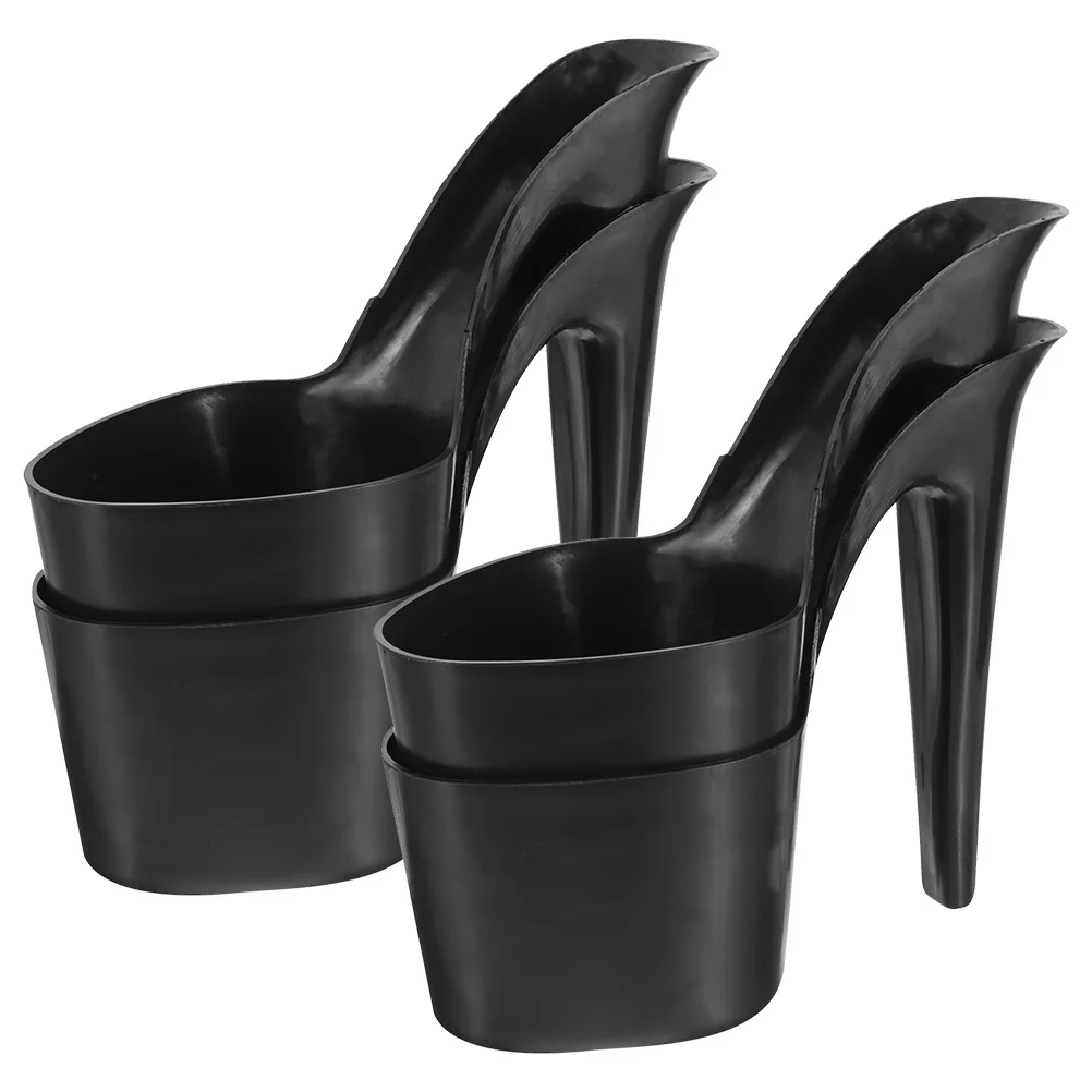 4Pcs High Heel Shaped Flower Pot Lightweight Plastic Planter for Home Office Garden Small Pots for Succulents Decor
4Pcs High Heel Shaped Flower Pot Lightweight Plastic Planter for Home Office Garden Small Pots for Succulents Decor