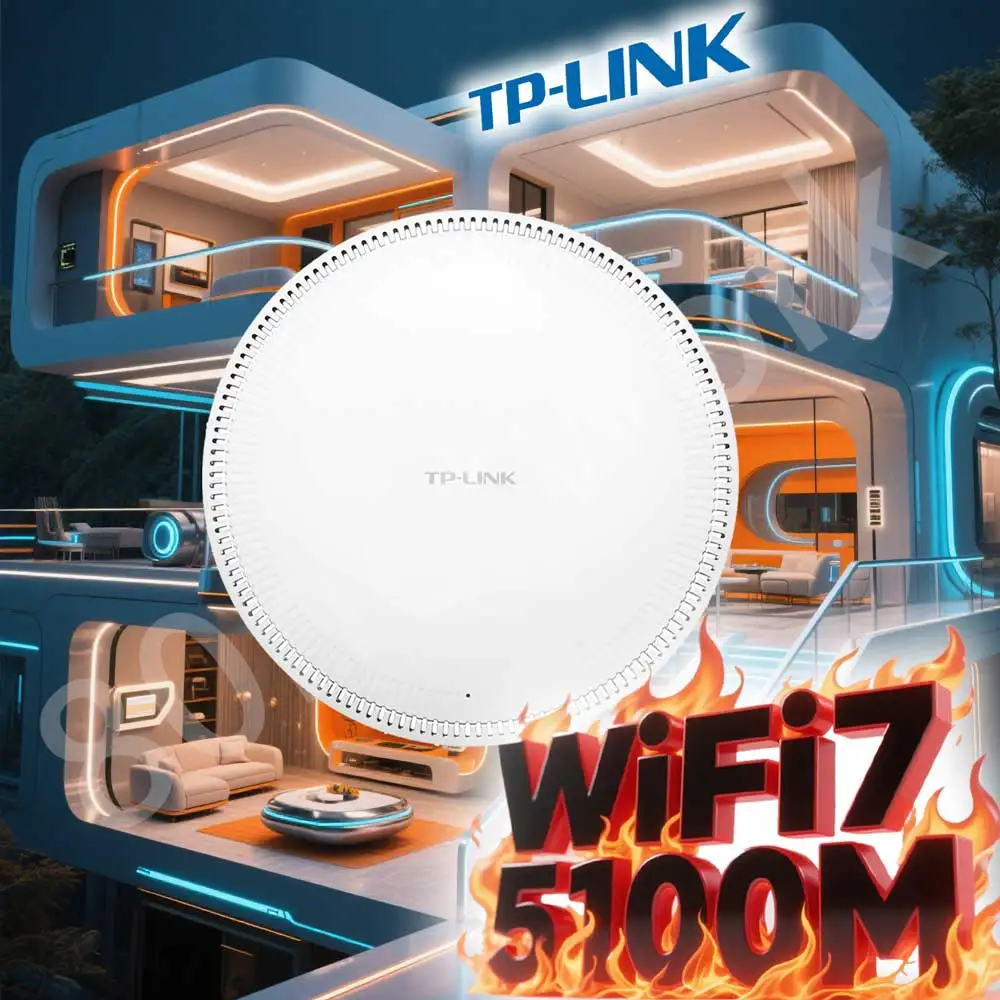 TP-Link Wi-Fi7 BE5100 Ceiling Access Point Range Wireless AP 5G Router Signal Booster POE Wifi Repeater Hotspot
TP-Link Wi-Fi7 BE5100 Ceiling Access Point Range Wireless AP 5G Router Signal Booster POE Wifi Repeater Hotspot