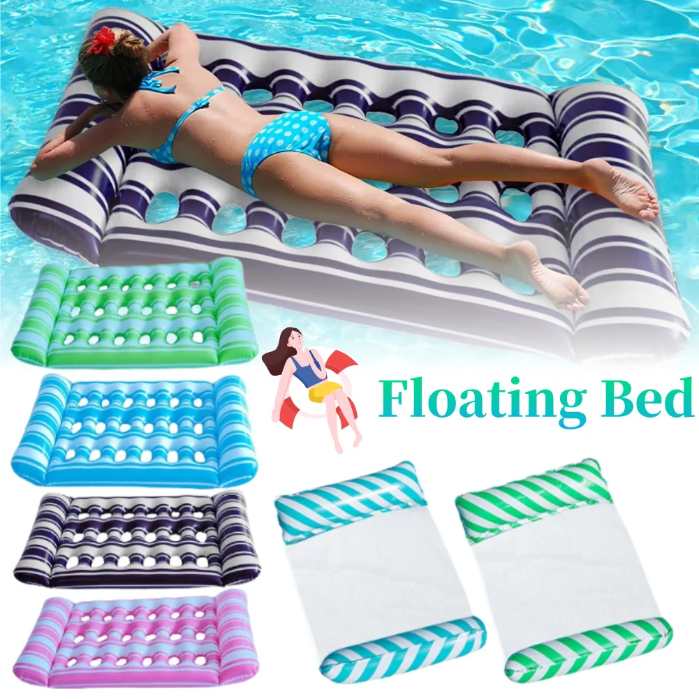 Pool Floats Hammock Portable Inflatable Water Sleeping Bed Foldable Floating Lounger Air Mattress for Swimming Pool Party Toys
Pool Floats Hammock Portable Inflatable Water Sleeping Bed Foldable Floating Lounger Air Mattress for Swimming Pool Party Toys