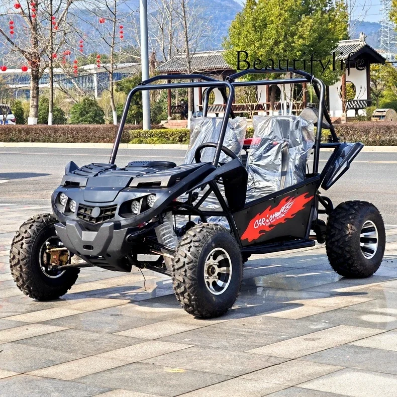 C10 Вездеход с полным приводом Пляжный четырехколесный внедорожник Двойной картинг Электромобиль с одним и двумя сиденьями
C10 Вездеход с полным приводом Пляжный четырехколесный внедорожник Двойной картинг Электромобиль с одним и двумя сиденьями