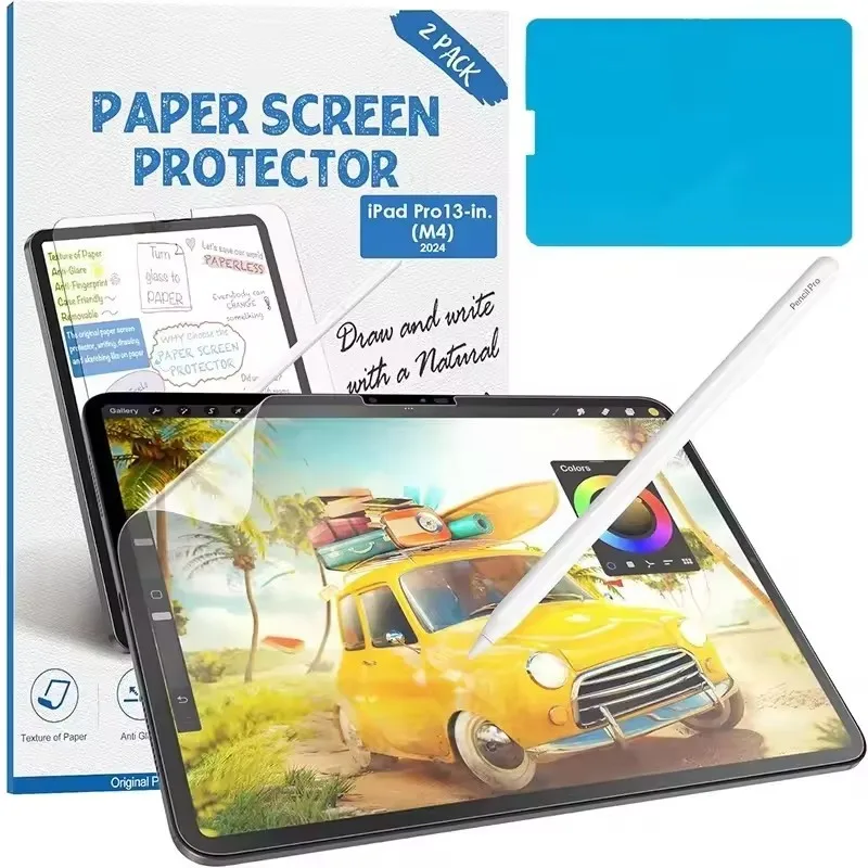 Paper Feel Screen Protector Film for IPad 11th Gen A16 10.2 5 6 7 8 9th 10th Gen Air 13 Air 5 4 3 2 1 Pro 11 12.9 Air 11 Mini 6
Paper Feel Screen Protector Film for IPad 11th Gen A16 10.2 5 6 7 8 9th 10th Gen Air 13 Air 5 4 3 2 1 Pro 11 12.9 Air 11 Mini 6