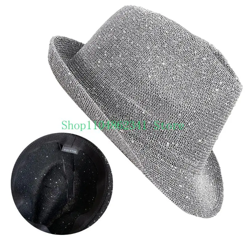 652F Mardi Gras Sequins Fedoras Hat for Adult Unisex Masquerade Carnivals Mesh Derby Hat Performances Hat with Rolled up Brim
652F Mardi Gras Sequins Fedoras Hat for Adult Unisex Masquerade Carnivals Mesh Derby Hat Performances Hat with Rolled up Brim