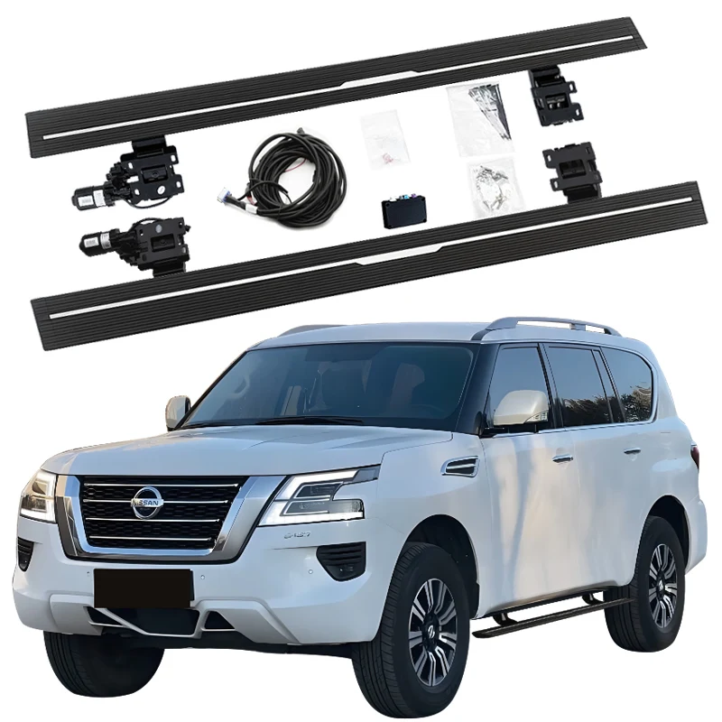 Автоматическая электрическая боковая подножка для Nissan Patrol Y62 2012-2017 2018-2023
Автоматическая электрическая боковая подножка для Nissan Patrol Y62 2012-2017 2018-2023