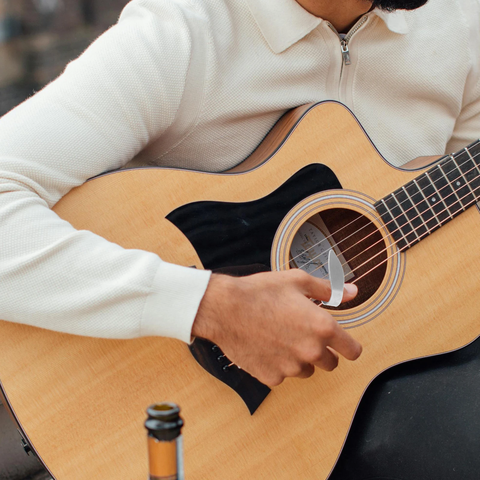 Silver La03b Stainless Steel Thumb Picks Ultra Thin Durable Lightweight for Guitar Ukulele Playing Thumb Picks
Silver La03b Stainless Steel Thumb Picks Ultra Thin Durable Lightweight for Guitar Ukulele Playing Thumb Picks