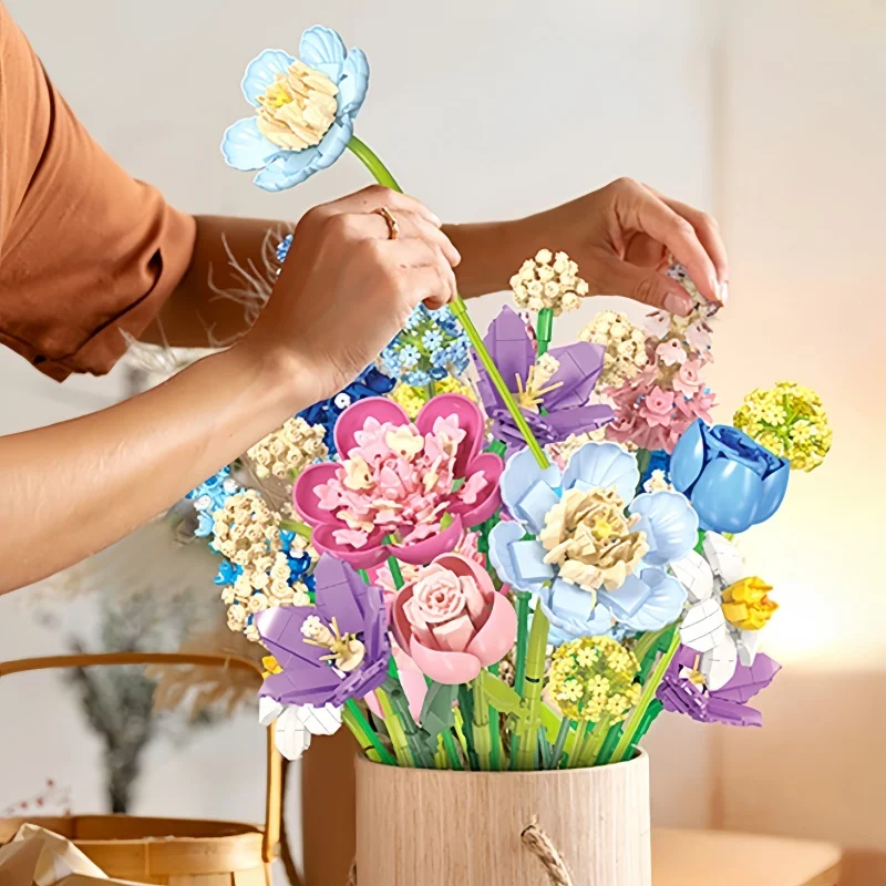 3D DIY Everlasting Flower Bouquet Building Block Toy-Perfect Valentine's Day Gift for Girl,Create Your Favorite Bouquets Freely
3D DIY Everlasting Flower Bouquet Building Block Toy-Perfect Valentine's Day Gift for Girl,Create Your Favorite Bouquets Freely