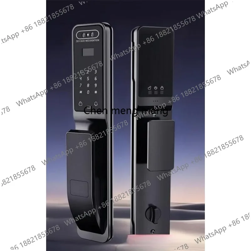 Smart door lock, entrance door, smart lock door combination lock remote control with camera