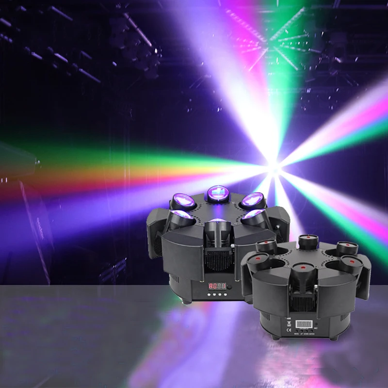 NEUE 6-kopf rotierenden strahl laser licht RGB farbe laser licht projektor stufenlos rotierenden disco KTV strahl laser lich
NEUE 6-kopf rotierenden strahl laser licht RGB farbe laser licht projektor stufenlos rotierenden disco KTV strahl laser lich