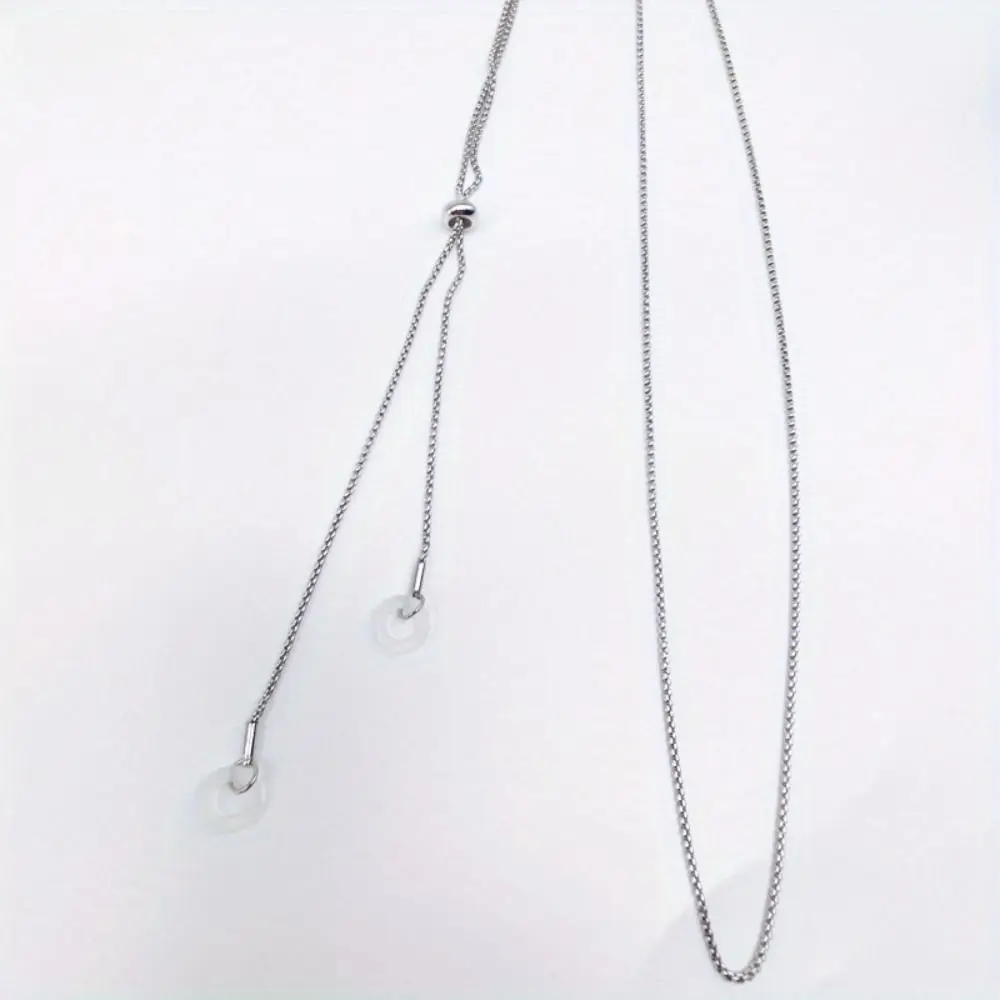 Stainless Steel Anti-lost Earphone Chain Holder Clips Ear Hanging Bluetooth Earphone Holders Metal Neck Decor
Stainless Steel Anti-lost Earphone Chain Holder Clips Ear Hanging Bluetooth Earphone Holders Metal Neck Decor