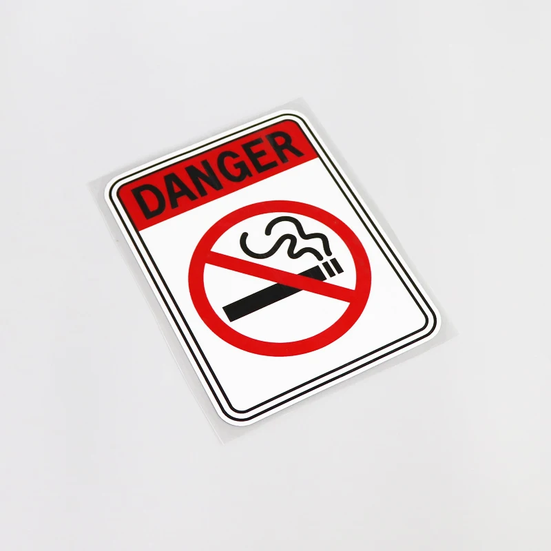 Danger Warning No Smoking Waterproof Car Sticker Decal Decoration 10.5CM*14.2CM
Danger Warning No Smoking Waterproof Car Sticker Decal Decoration 10.5CM*14.2CM