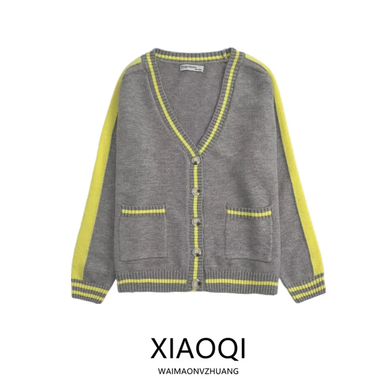 Spring 2025 New Arrival Women's Knitted Long Sve V-Ne Jaet Color Blo Simple Design Commute Sle Regular Length
Spring 2025 New Arrival Women's Knitted Long Sve V-Ne Jaet Color Blo Simple Design Commute Sle Regular Length