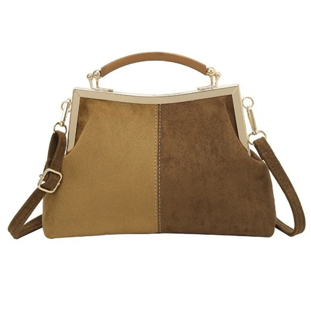 Fashion Vintage Women Suede Handbag Fleece Large Capacity Shoulder Bag Elegant Clip Lock Bag for Lady Girls
Fashion Vintage Women Suede Handbag Fleece Large Capacity Shoulder Bag Elegant Clip Lock Bag for Lady Girls