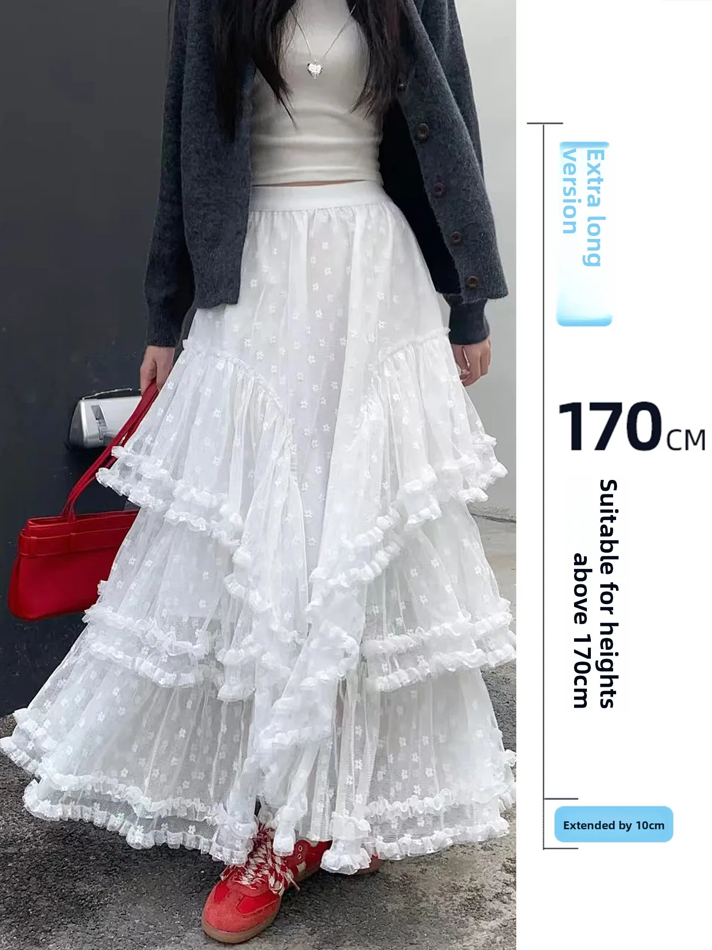 High Waist A-Line f Skirt Women's Autumn Winter Tulle Puffy Cake Skirt Commute Korean Sle with Travel op
High Waist A-Line f Skirt Women's Autumn Winter Tulle Puffy Cake Skirt Commute Korean Sle with Travel op