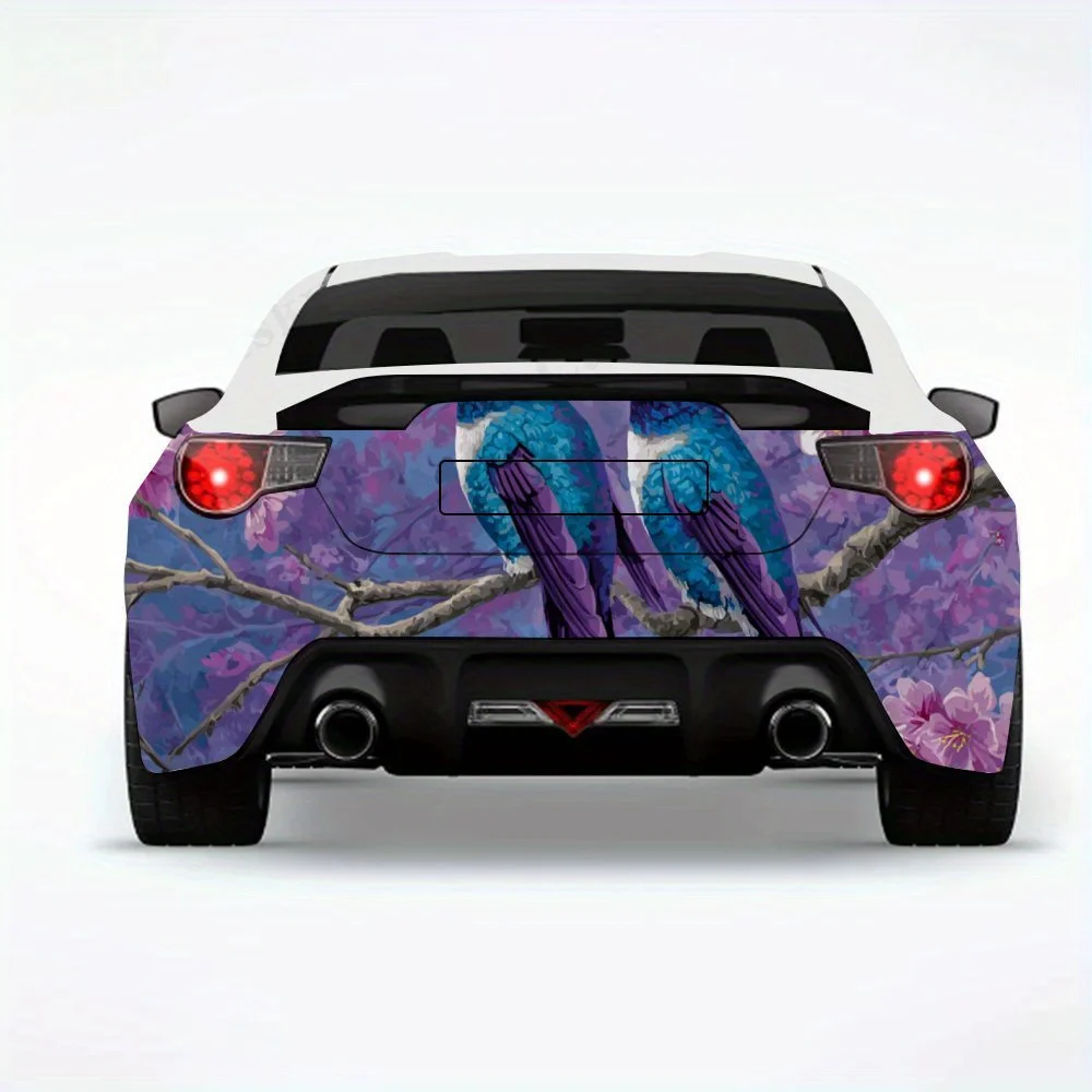 Hummingbirds on Blossom Branch- Vinyl Decal for Car Rear, Waterproof Self-Adhesive Vinyl Stickers for Vehicle Tail and Bumper, D
Hummingbirds on Blossom Branch- Vinyl Decal for Car Rear, Waterproof Self-Adhesive Vinyl Stickers for Vehicle Tail and Bumper, D