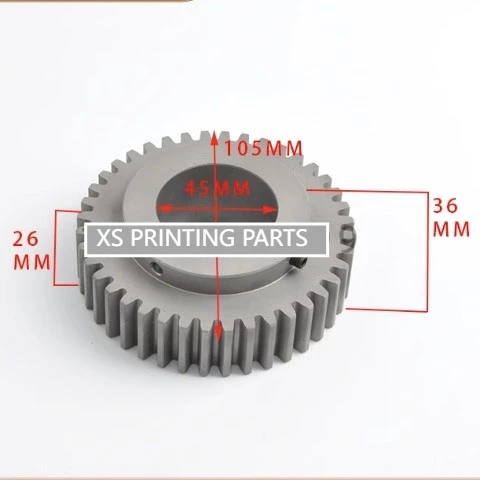 Original Komori Gear 40 Tooth Gear Wheel 4445406023 Water Roller Gear Printing Machine Parts
Original Komori Gear 40 Tooth Gear Wheel 4445406023 Water Roller Gear Printing Machine Parts