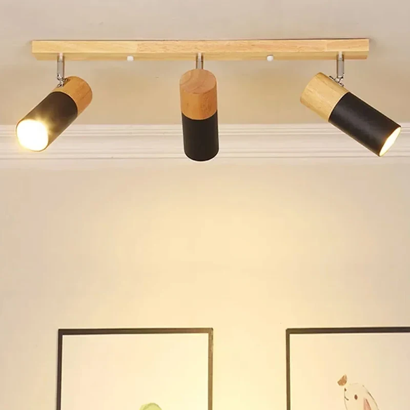 DAMIASMIL Nordic Wooden Ceiling Light for Living Room Dining Room Adjustable Rotatabswle Spotlight Cloakroom Ceiling Lamp Fixtur
DAMIASMIL Nordic Wooden Ceiling Light for Living Room Dining Room Adjustable Rotatabswle Spotlight Cloakroom Ceiling Lamp Fixtur