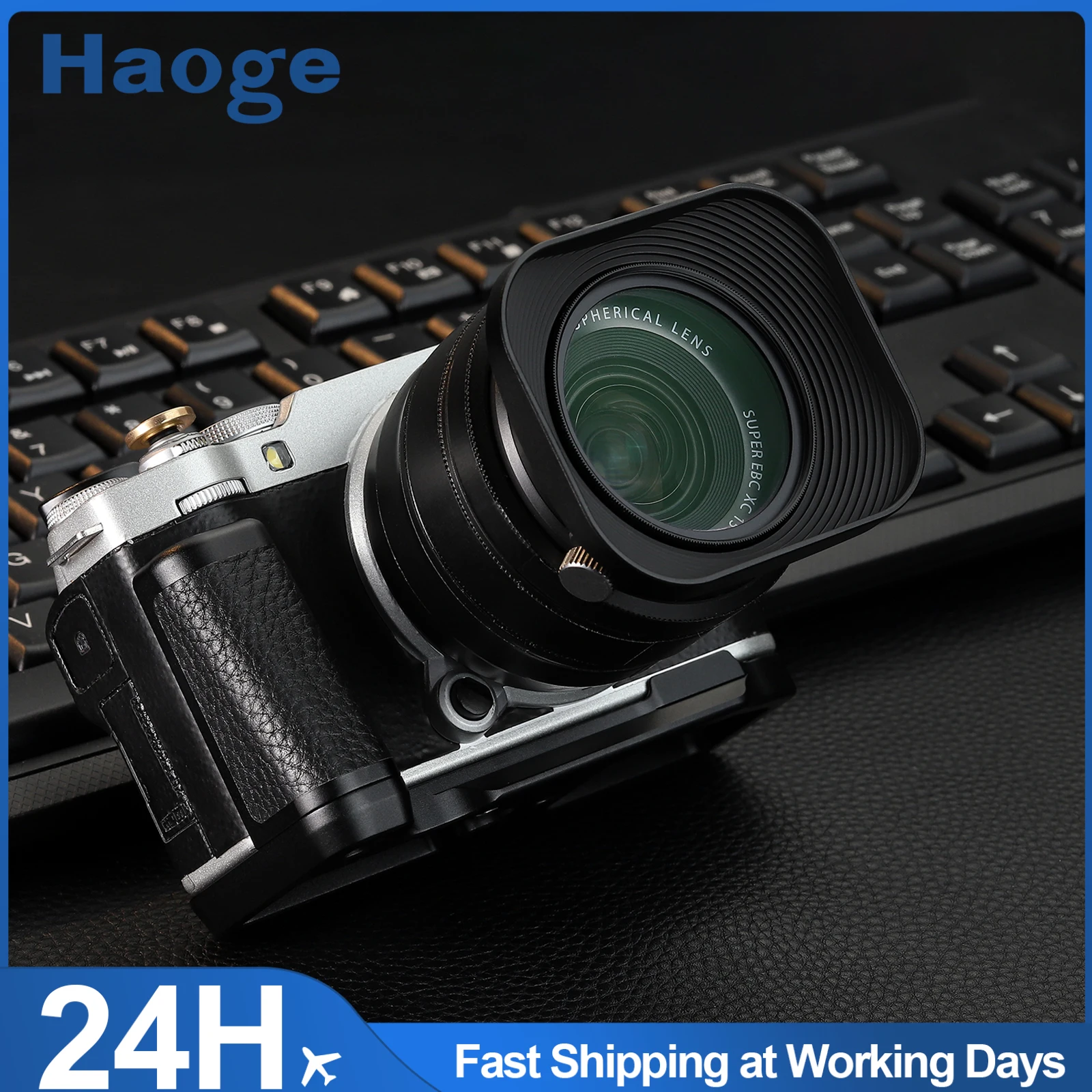 Haoge Hand Grip for Fujifilm X-M5 xm5 Camera Body L-Shape Grip Camera Bracket Holder fit Arca Swiss Kirk RRS HG-XM5B
Haoge Hand Grip for Fujifilm X-M5 xm5 Camera Body L-Shape Grip Camera Bracket Holder fit Arca Swiss Kirk RRS HG-XM5B