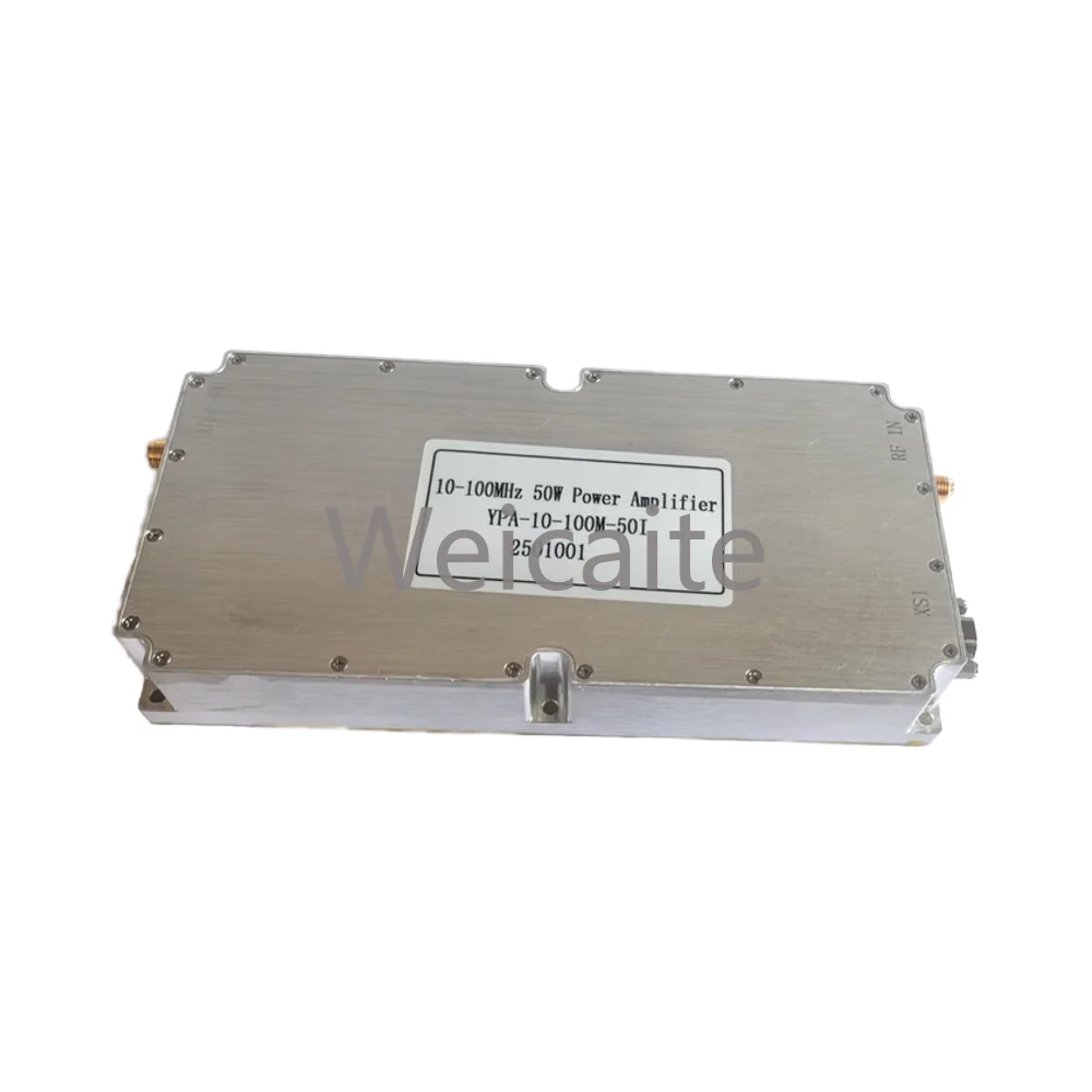 10MHz-100MHz 50W PA Module Anti-drone NFC Module Accessories RF Power Amplifier for Signal Communication Radar Navigation
10MHz-100MHz 50W PA Module Anti-drone NFC Module Accessories RF Power Amplifier for Signal Communication Radar Navigation