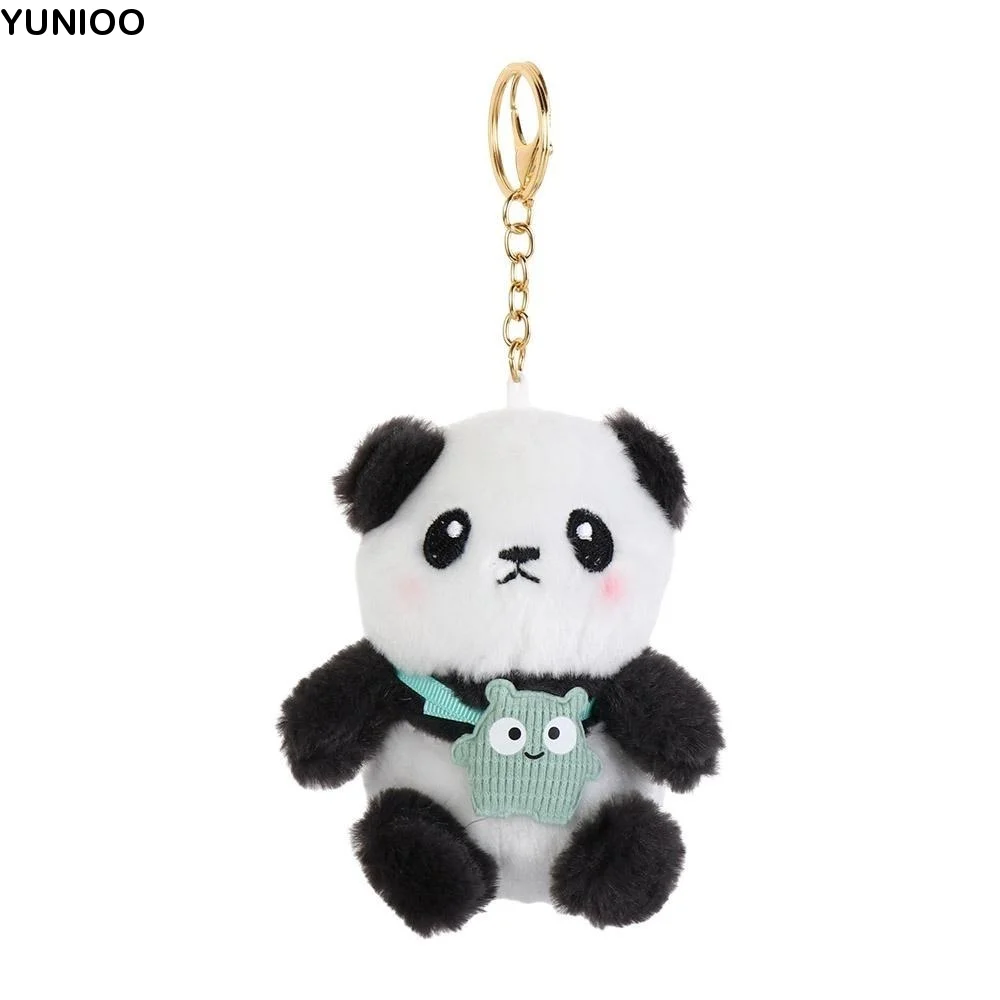 Trend Plush Cute Panda Keychain PP Cotton Doll Car Key Ring Korean Style Couple
Trend Plush Cute Panda Keychain PP Cotton Doll Car Key Ring Korean Style Couple