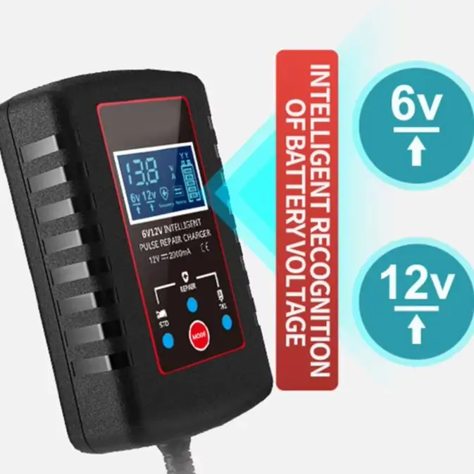 1 комплект автомобильного зарядного устройства и руководство пользователя, подходит для свинцово-кислотных аккумуляторов 6 В/12 В, 2 Ач-20 Ач для игрушечных автомобилей, мотоциклов, газонокосилок
1 комплект автомобильного зарядного устройства и руководство пользователя, подходит для свинцово-кислотных аккумуляторов 6 В/12 В, 2 Ач-20 Ач для игрушечных автомобилей, мотоциклов, газонокосилок