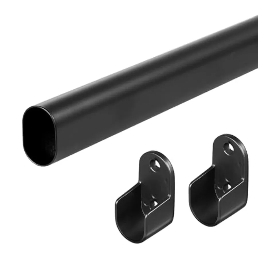 Oval Closet Rod for Hanging Clothes Adjustable Closet Rods 18 to 87 Inch Heavy Duty Poles Bar Closet Rod Expandable for Wardrob
Oval Closet Rod for Hanging Clothes Adjustable Closet Rods 18 to 87 Inch Heavy Duty Poles Bar Closet Rod Expandable for Wardrob