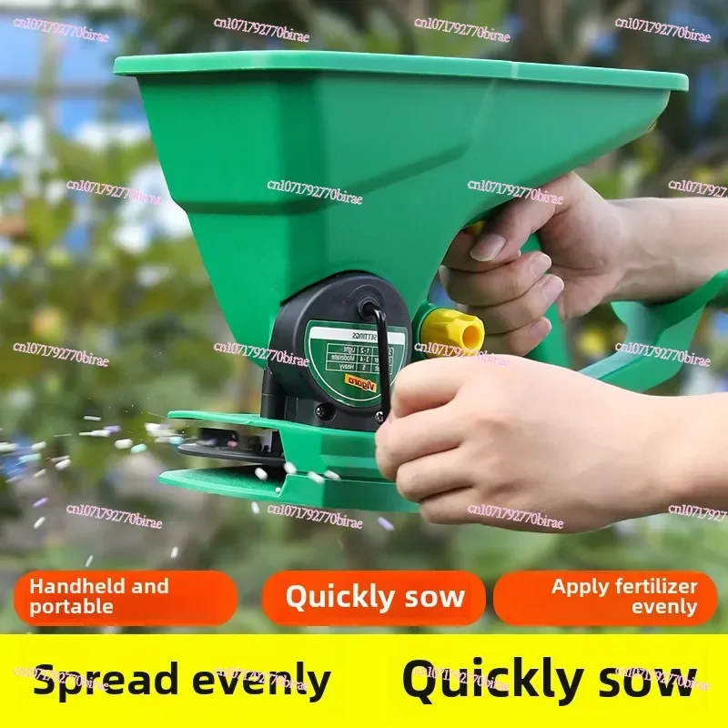 Automatic Seeder Grass Seed Seeder Artifact Household Small Applicator Hand Crank Lawn Vegetable Wheat Fertilizer
Automatic Seeder Grass Seed Seeder Artifact Household Small Applicator Hand Crank Lawn Vegetable Wheat Fertilizer