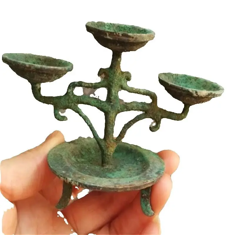 China Copper From rural Collection,Old Bronze candlestick Be unearthed Utensils
China Copper From rural Collection,Old Bronze candlestick Be unearthed Utensils