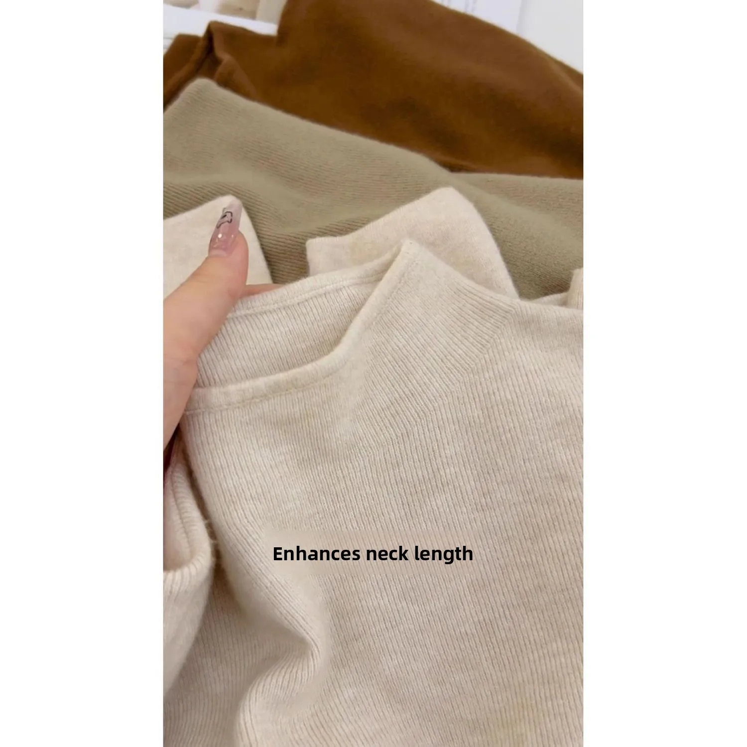 Soft Cozy f High Ne Knitwear Women's Slim Fit Autumn Winter Faionable Inner Wear Base irt Korean Sle Commute Sle
Soft Cozy f High Ne Knitwear Women's Slim Fit Autumn Winter Faionable Inner Wear Base irt Korean Sle Commute Sle