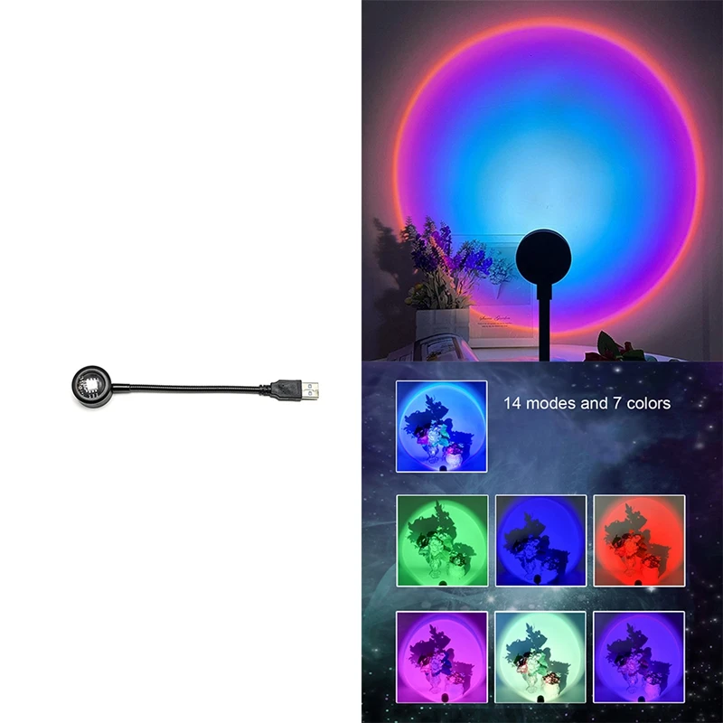 USB-лампа, закат, ночник, проектор, украшение для дня рождения, портативное настроение, лампа для спальни, гостиной
USB-лампа, закат, ночник, проектор, украшение для дня рождения, портативное настроение, лампа для спальни, гостиной